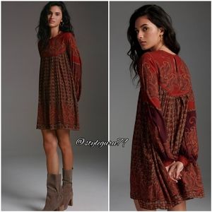 NWT, Anthropologie, Michaela Tunic Dress